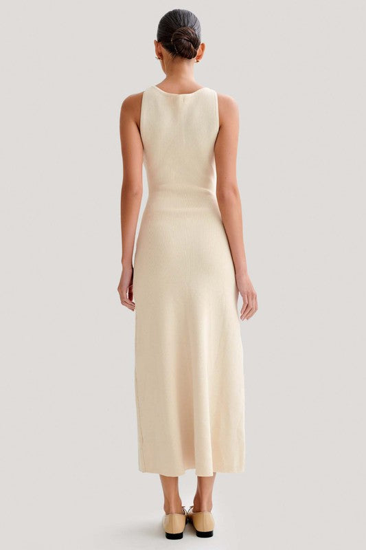 WOMEN FASHION LONG MAXI KNIT DRESS – By Claude | ClozArt