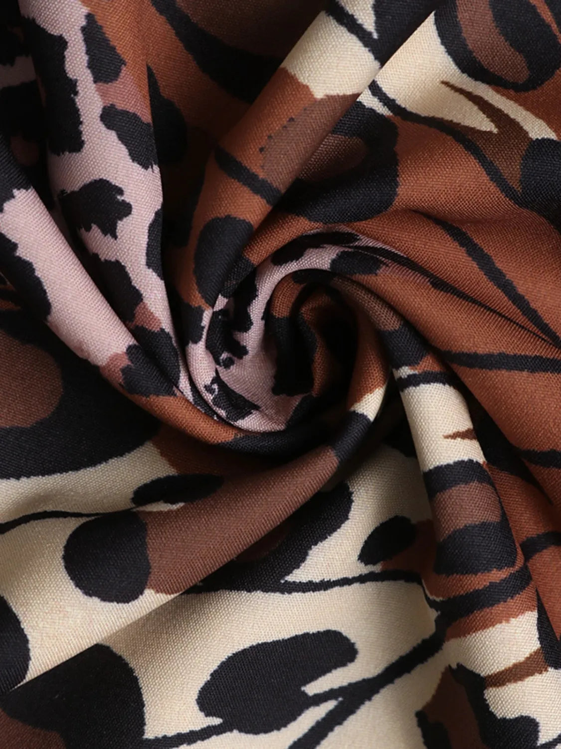 Butterfly Leopard Grecian Neck Maxi Dress – Trendsi | ClozArt