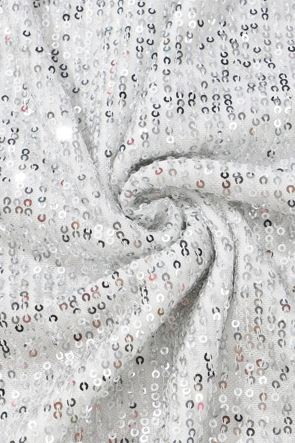 Sequin Tie Front T-Shirt Dress – Trendsi | ClozArt