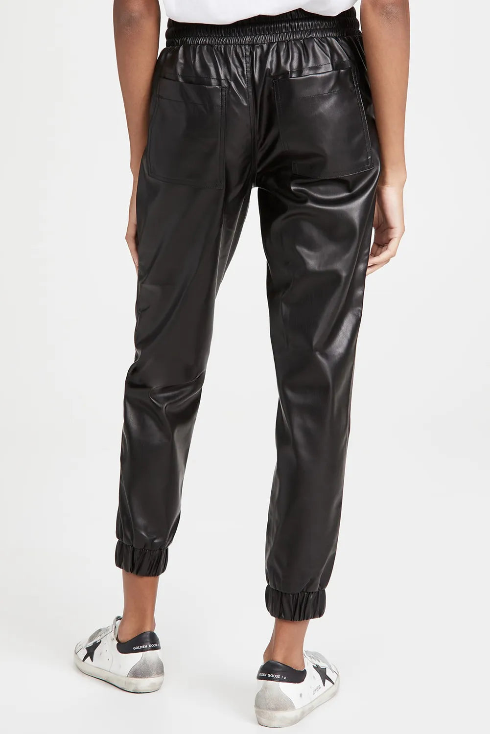 Drawstring PU Leather Pants with Pockets – Trendsi | ClozArt