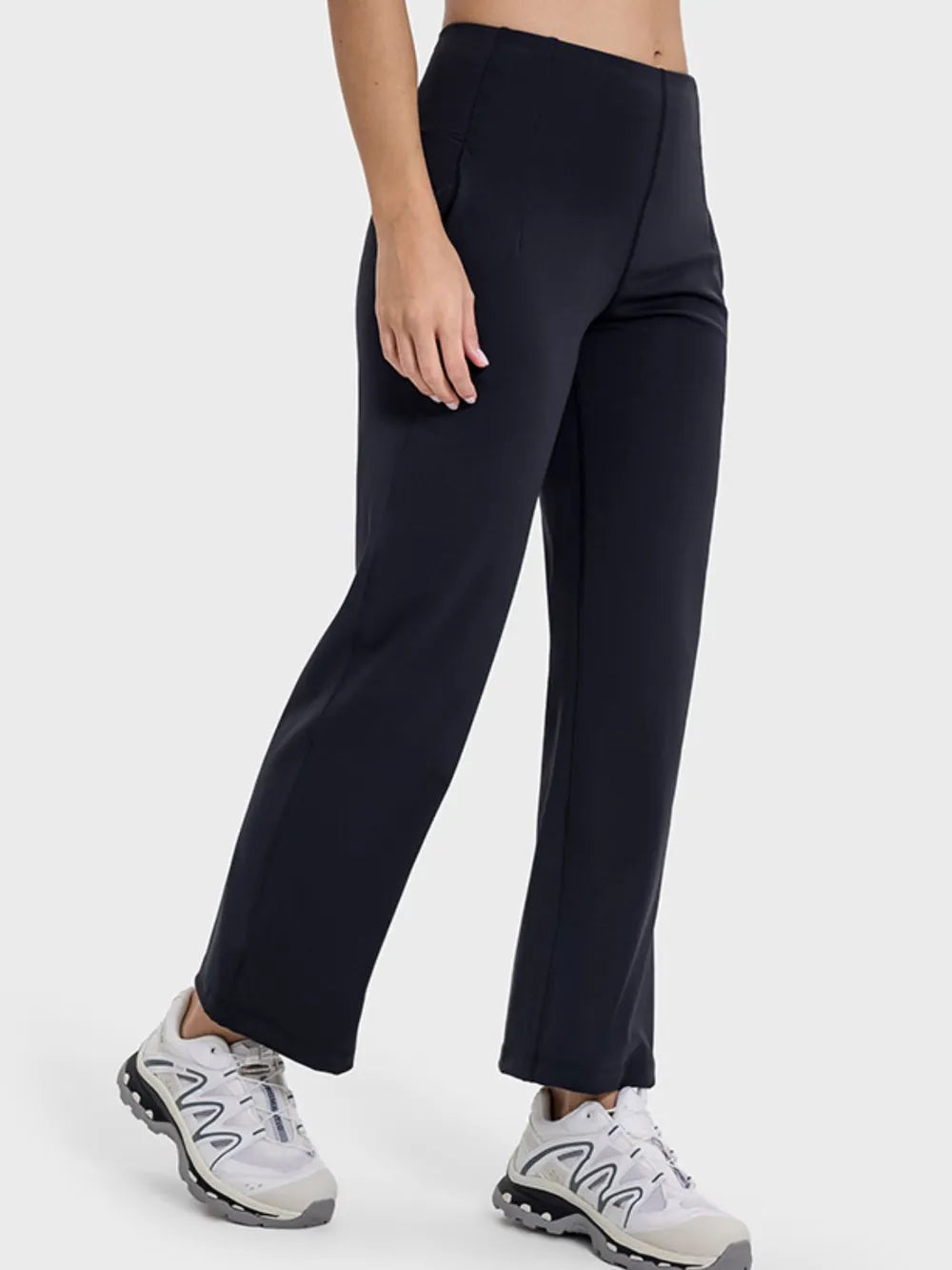 Millennia Pocketed High Waist Active Pants – Trendsi | ClozArt