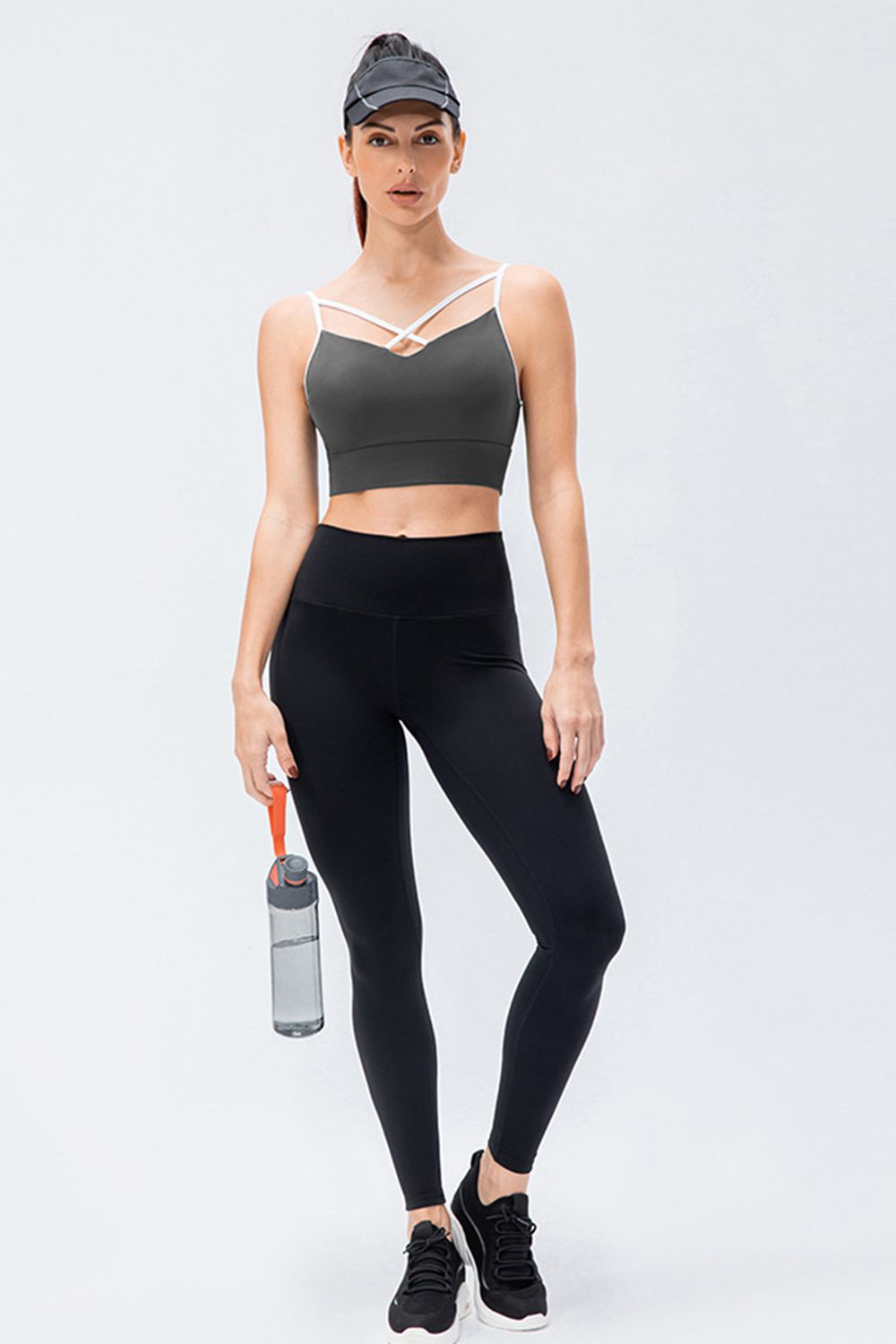 Wide Waistband Slim Fit Active Leggings – Trendsi | ClozArt