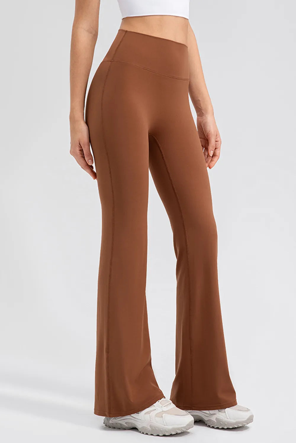 High Waist Straight Active Pants – Trendsi | ClozArt