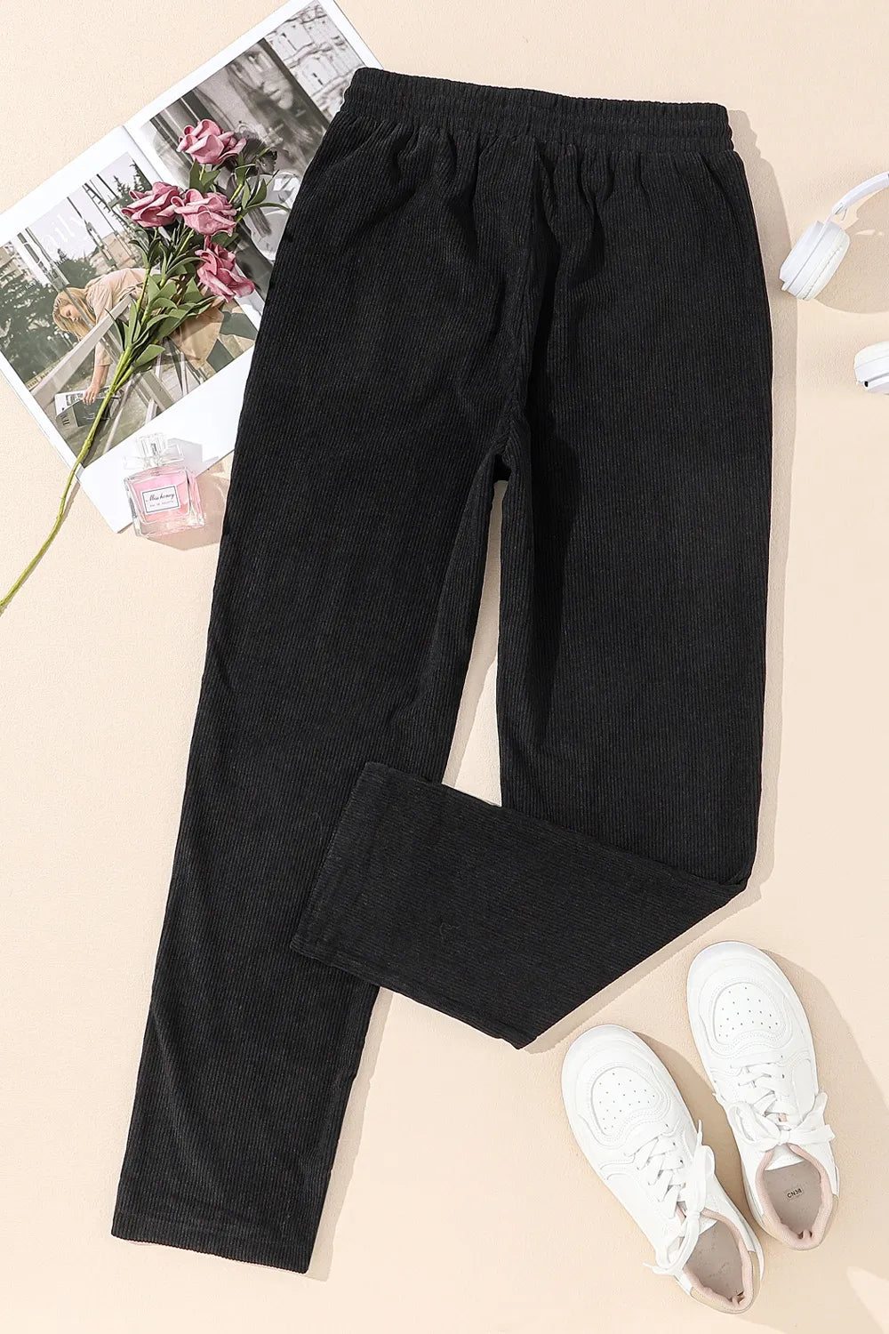 Drawstring Straight Pants with Pockets – Trendsi | ClozArt