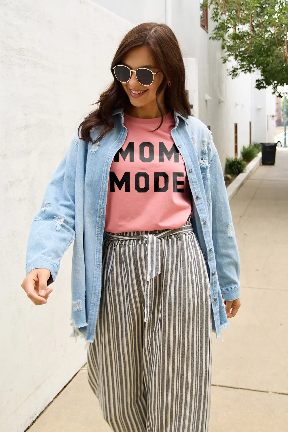 Simply Love Full Size MOM MODE Short Sleeve T-Shirt – Trendsi | ClozArt