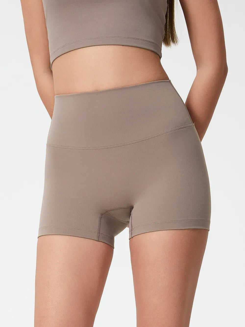 Millennia High Waist Active Shorts – Trendsi | ClozArt