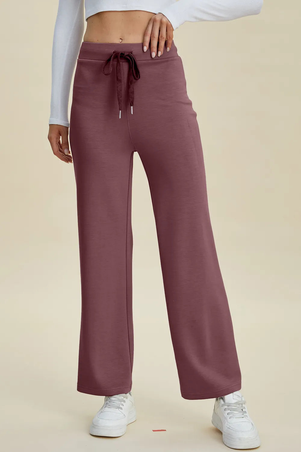 Basic Bae Full Size Air Scuba Drawstring Wide Leg Pants – Trendsi | ClozArt