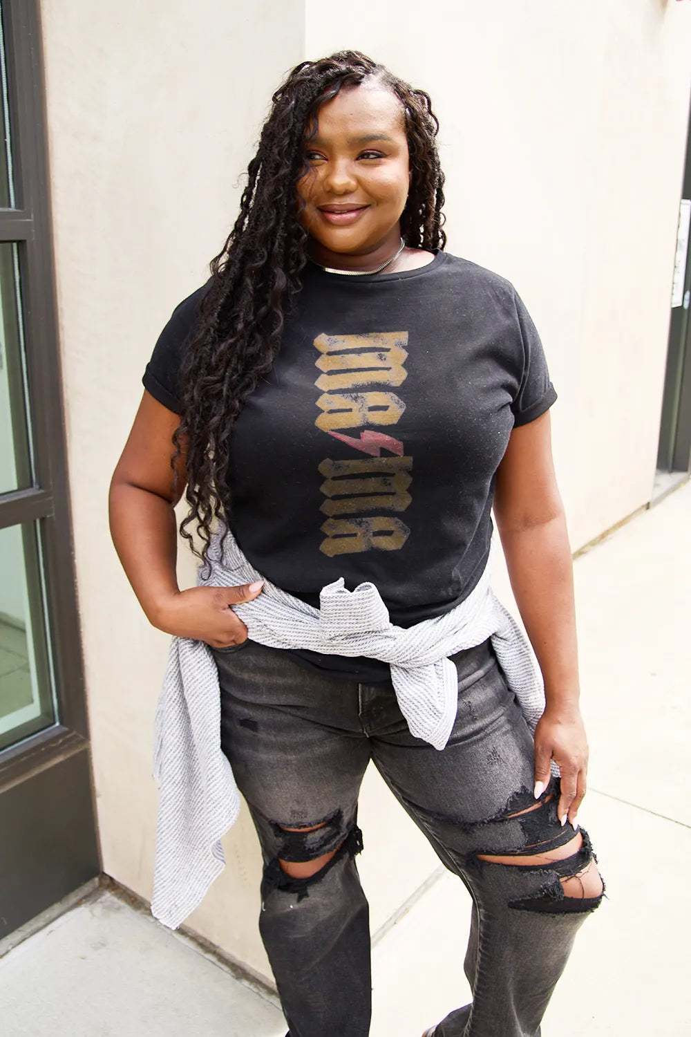 Simply Love Full Size MAMA Short Sleeve T-Shirt – Trendsi | ClozArt