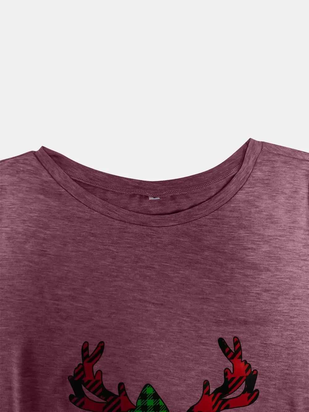 Full Size Reindeer Round Neck Long Sleeve T-Shirt – Trendsi | ClozArt