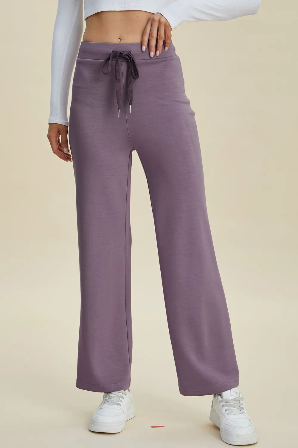Basic Bae Full Size Air Scuba Drawstring Wide Leg Pants – Trendsi | ClozArt