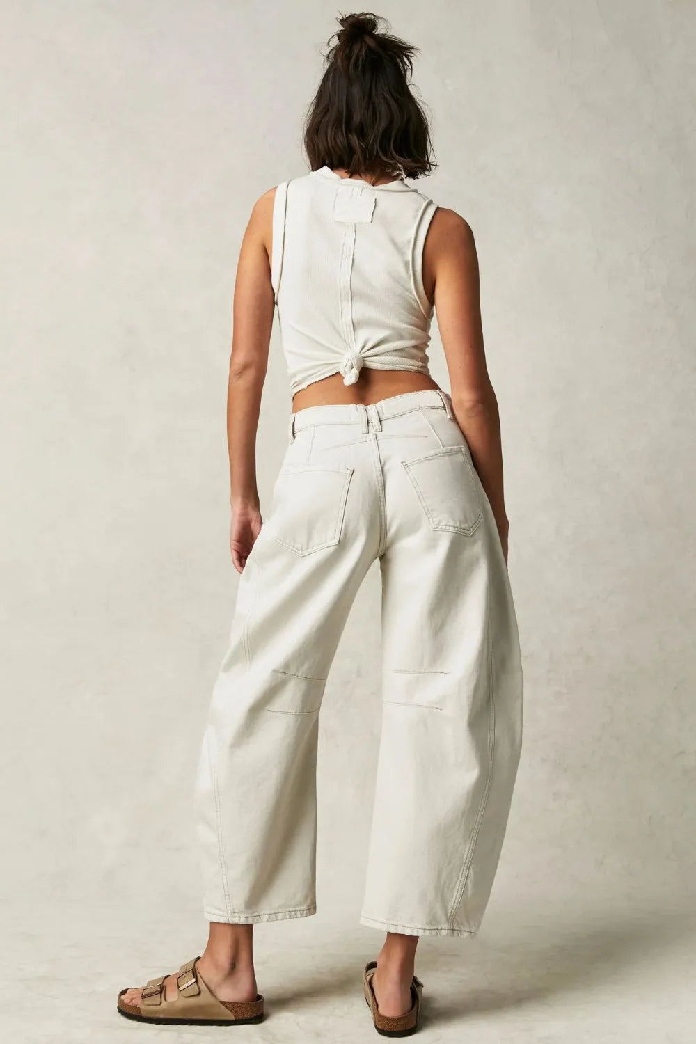 Wide Leg Jeans with Pockets – Trendsi | ClozArt