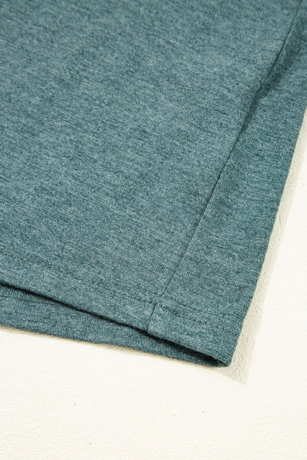 Mist Green Crisscross V Neck Flutter Sleeve T Shirt – Shewin | ClozArt