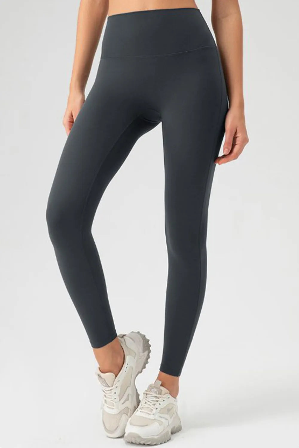 High Waist Skinny Active Pants – Trendsi | ClozArt
