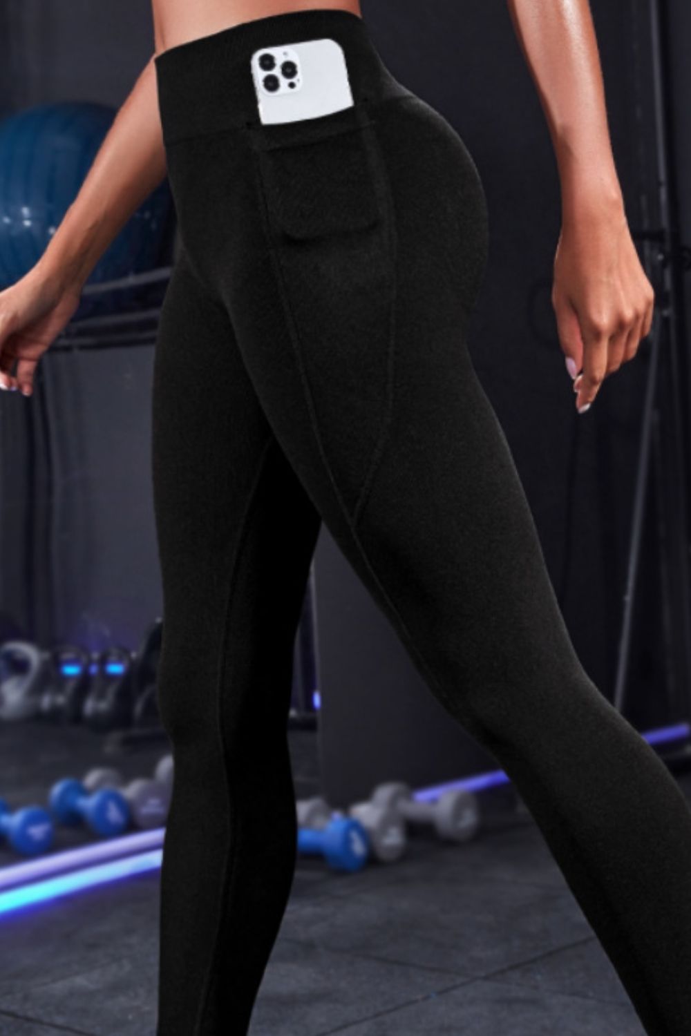 Wide Waistband Sports Leggings – Trendsi | ClozArt