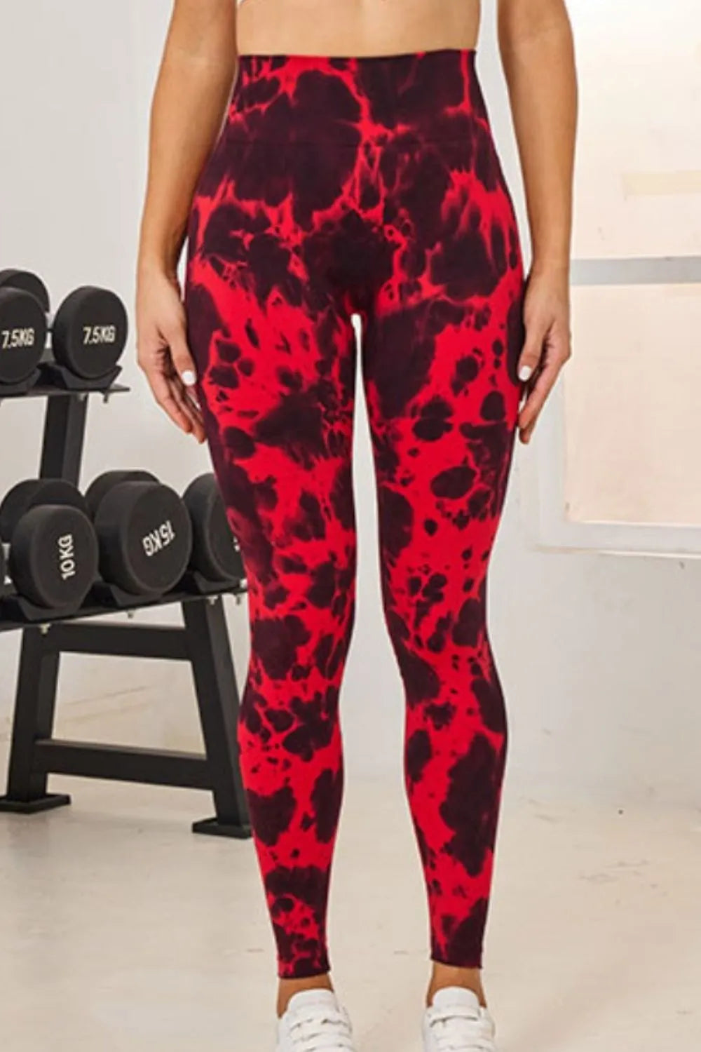 Tie-Dye High Waist Active Leggings – Trendsi | ClozArt