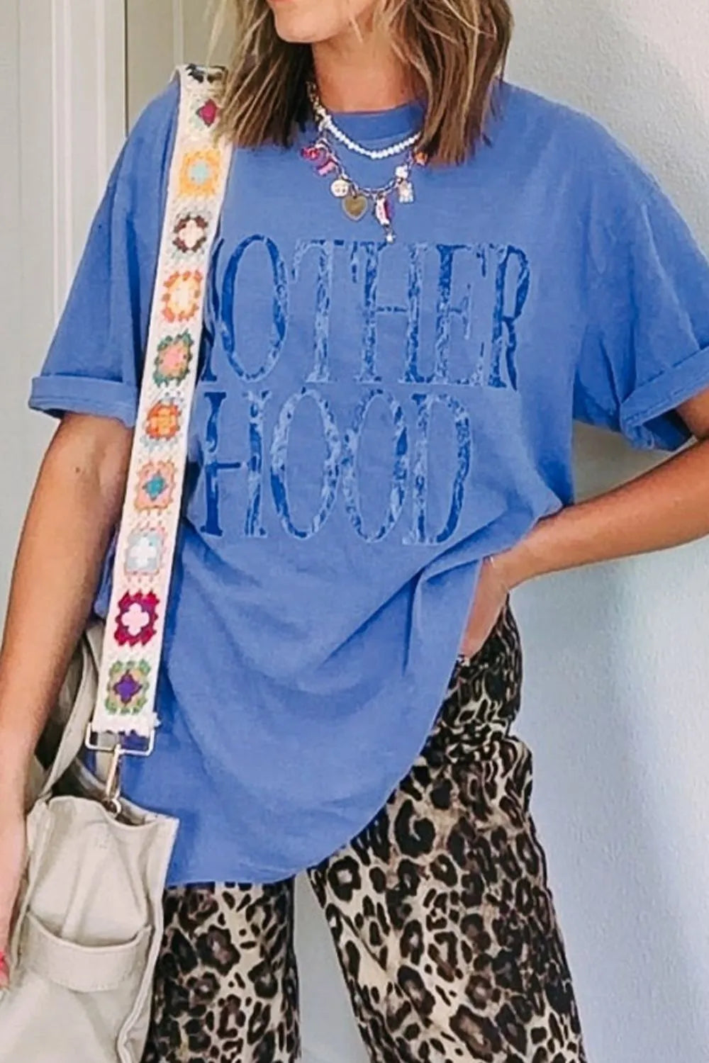 MOTHERHOOD Letter Graphic T-Shirt – Trendsi | ClozArt