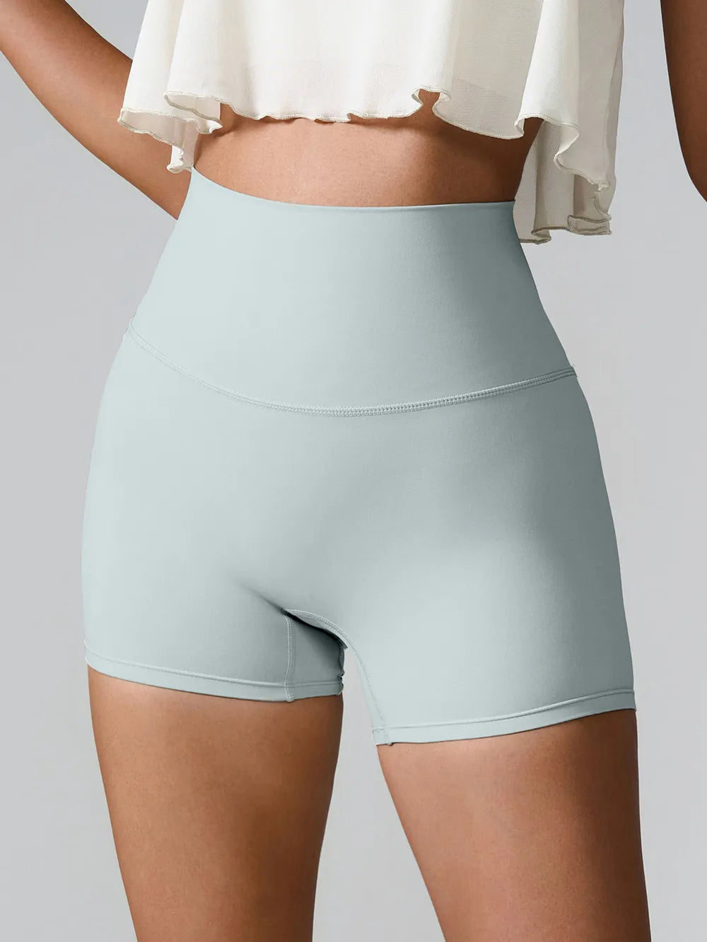 High Waist Active Shorts – Trendsi | ClozArt