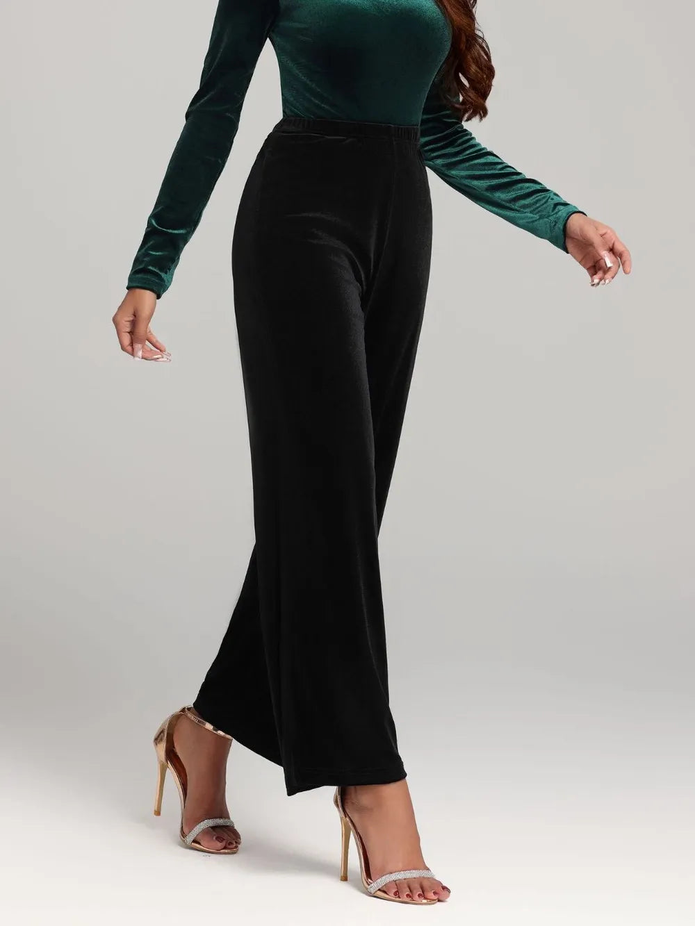 High Waist Wide Leg Pants – Trendsi | ClozArt