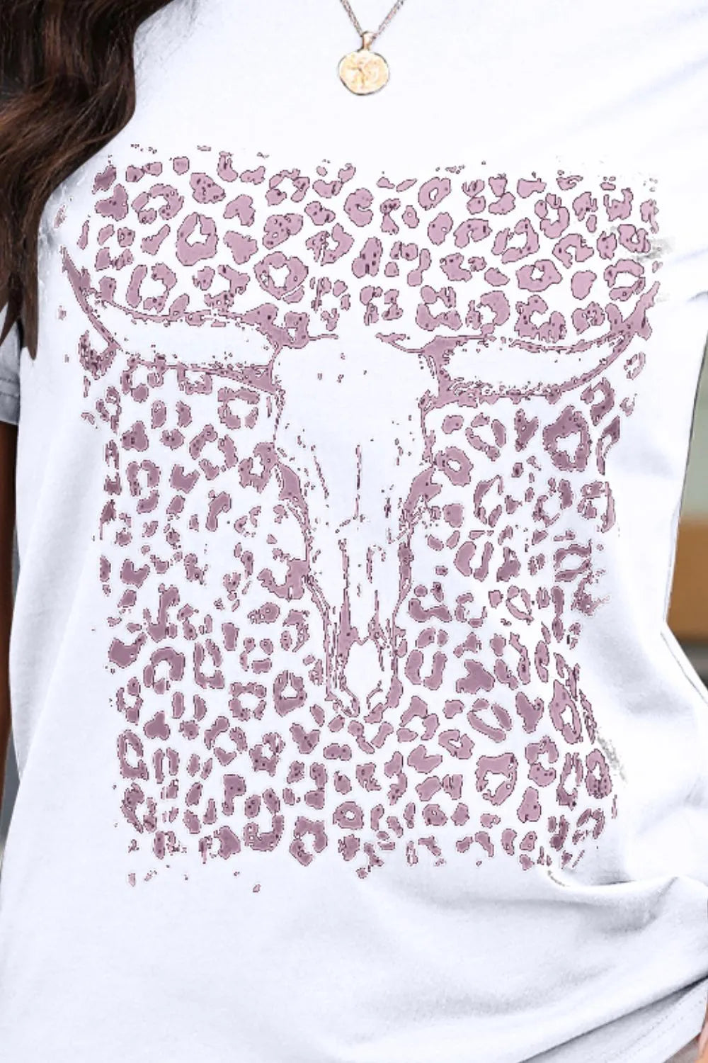 Graphic Round Neck Short Sleeve T-Shirt – Trendsi | ClozArt
