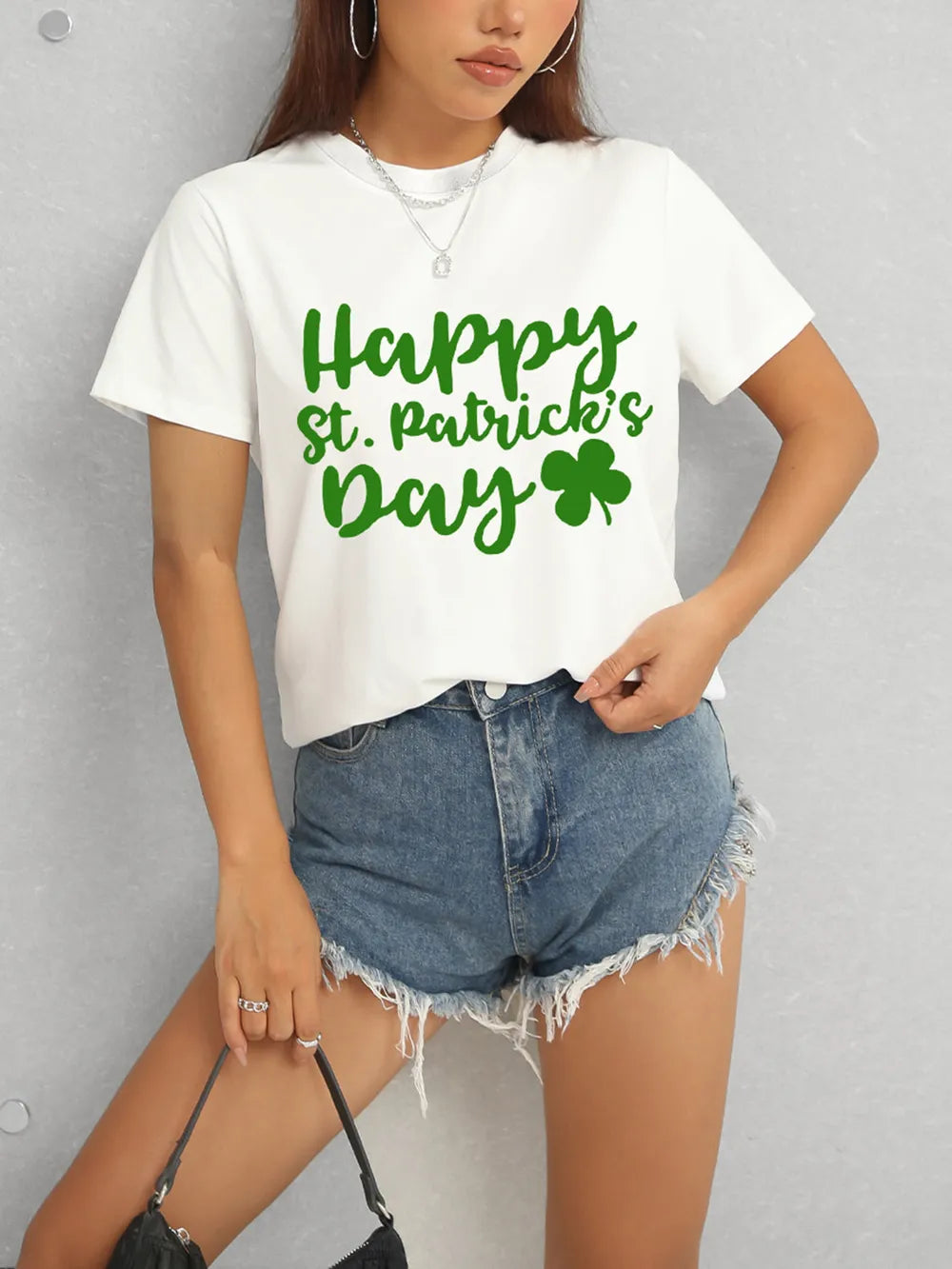 HAPPY ST. PATRICK'S DAY Short Sleeve T-Shirt – Trendsi | ClozArt