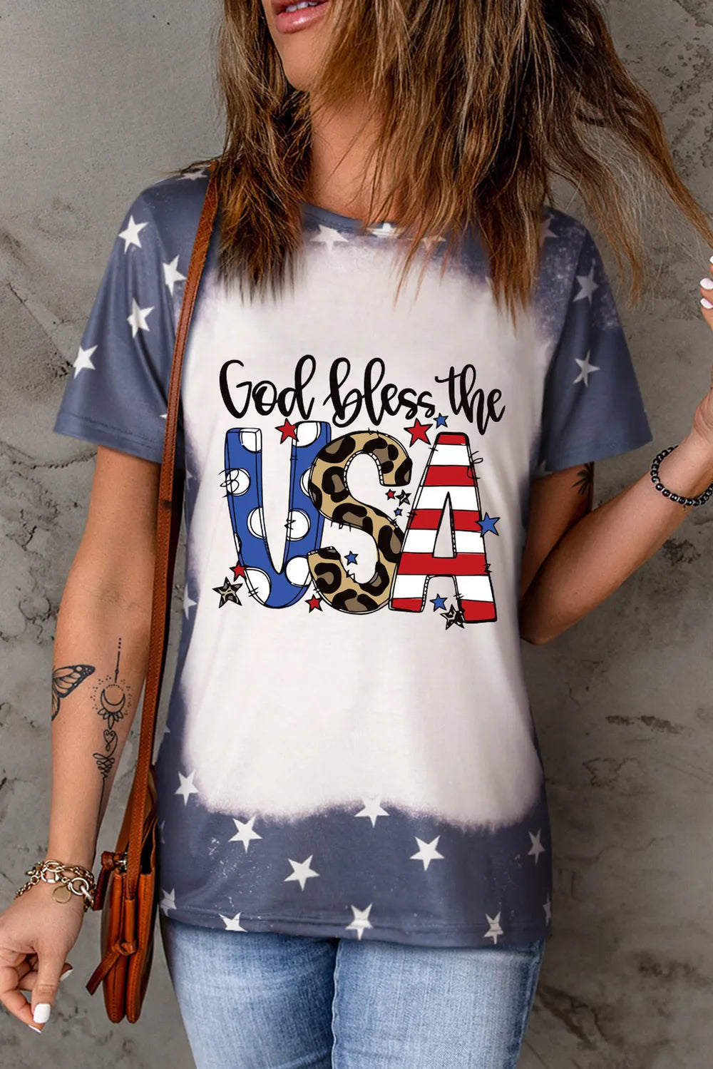 Letter Graphic Round Neck Short Sleeve T-Shirt – Trendsi | ClozArt