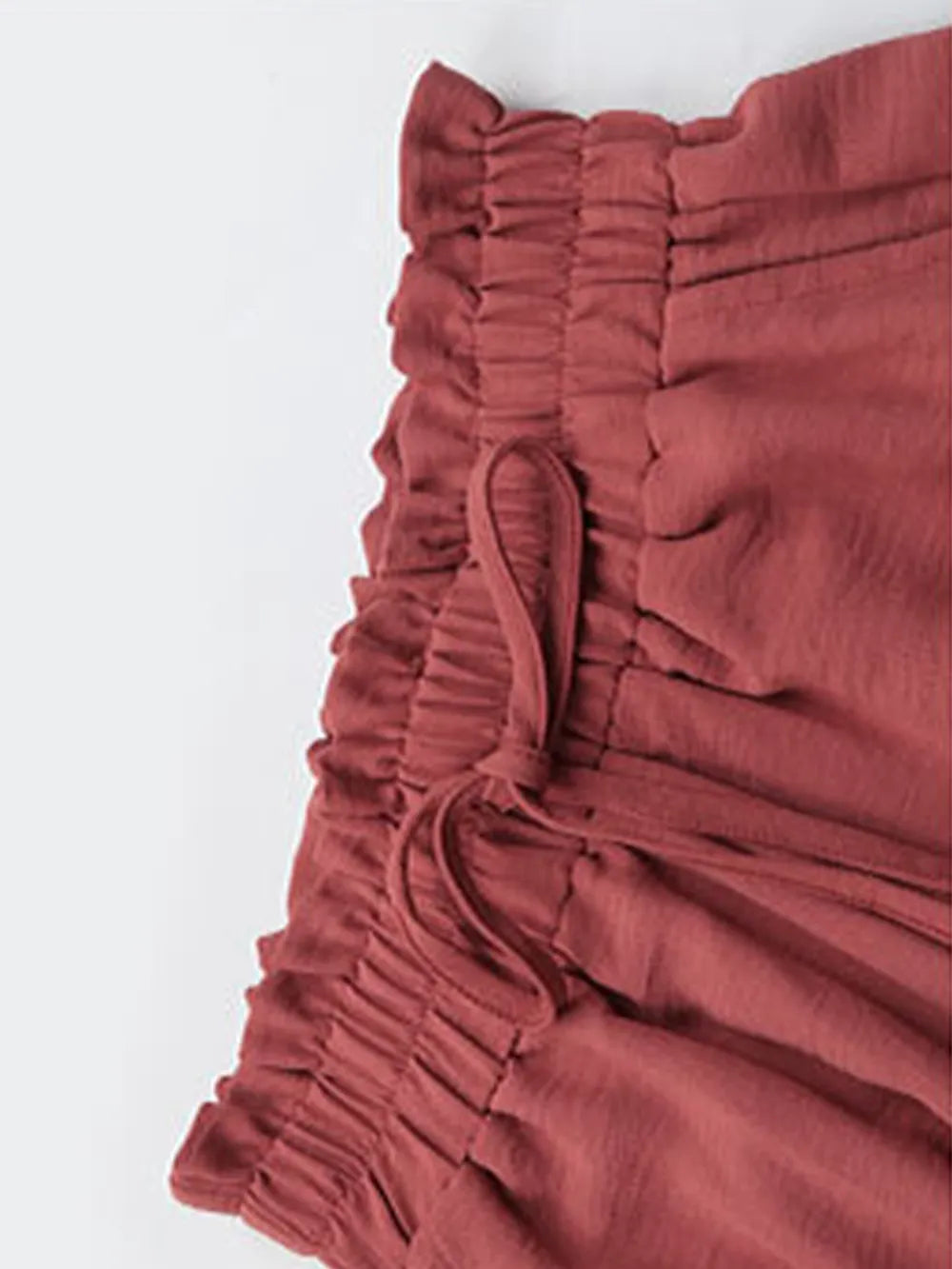 Perfee Frill Tied Wide Leg Pants – Trendsi | ClozArt
