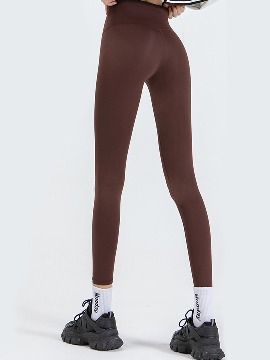 Wide Waistband Sports Leggings – Trendsi | ClozArt