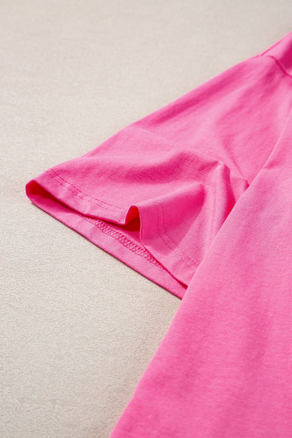 Moonlight Jade Colorblock Star Patched Half Sleeve Oversized Tee – Shewin | ClozArt