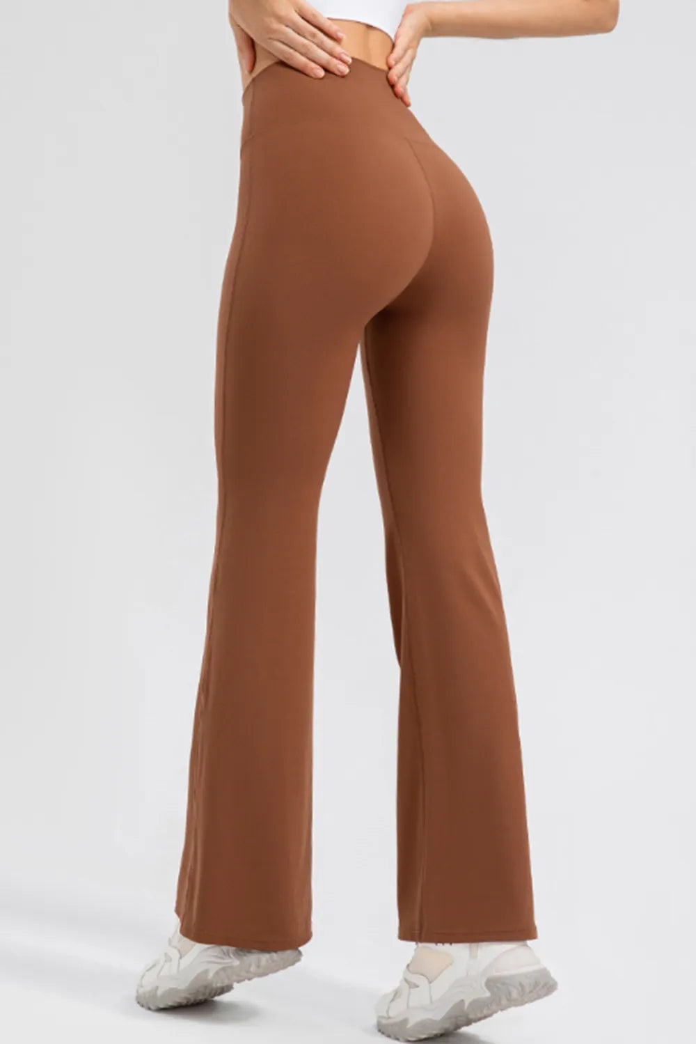 High Waist Straight Active Pants – Trendsi | ClozArt
