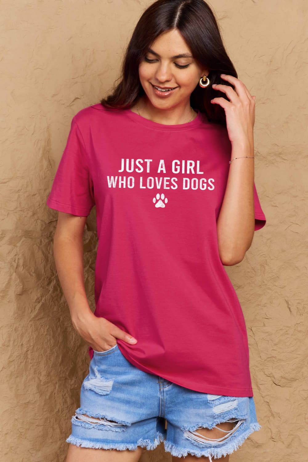 Simply Love Full Size Dog Paw Graphic Cotton T-Shirt – Trendsi | ClozArt