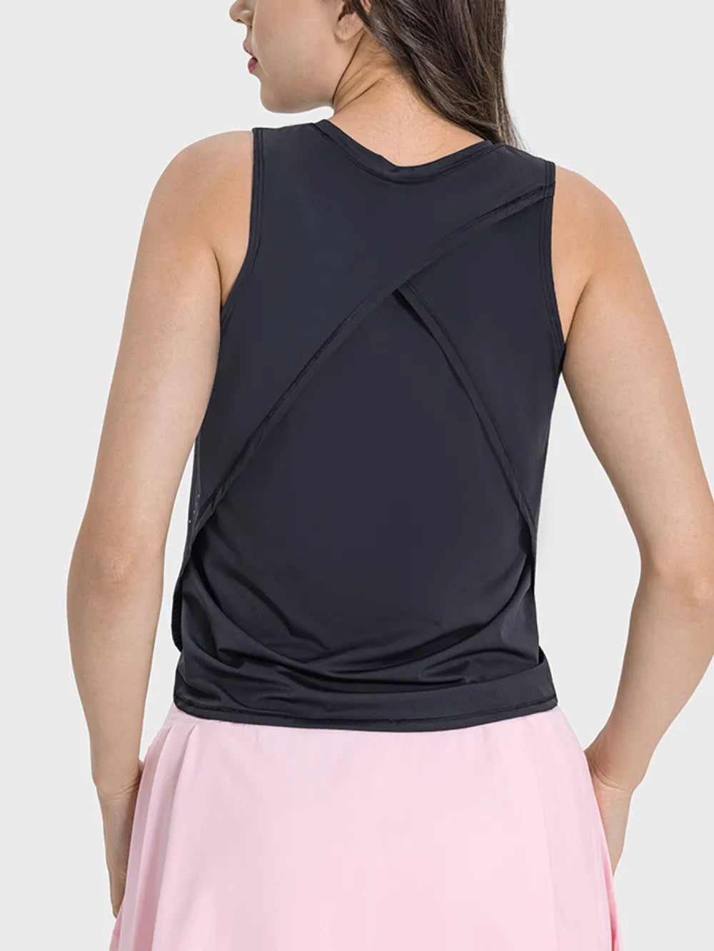 Millennia Round Neck Active Tank – Trendsi | ClozArt