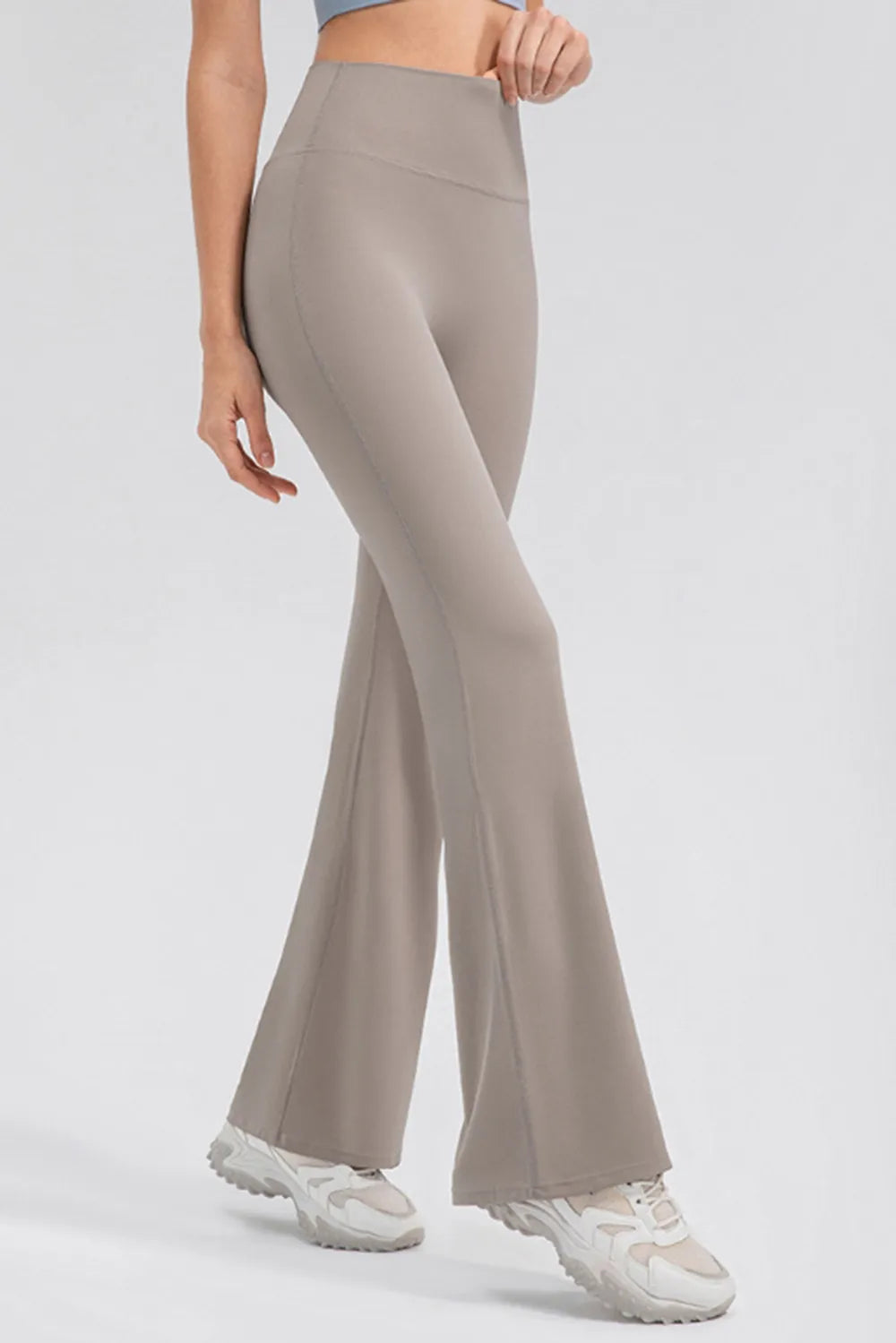 High Waist Straight Active Pants – Trendsi | ClozArt