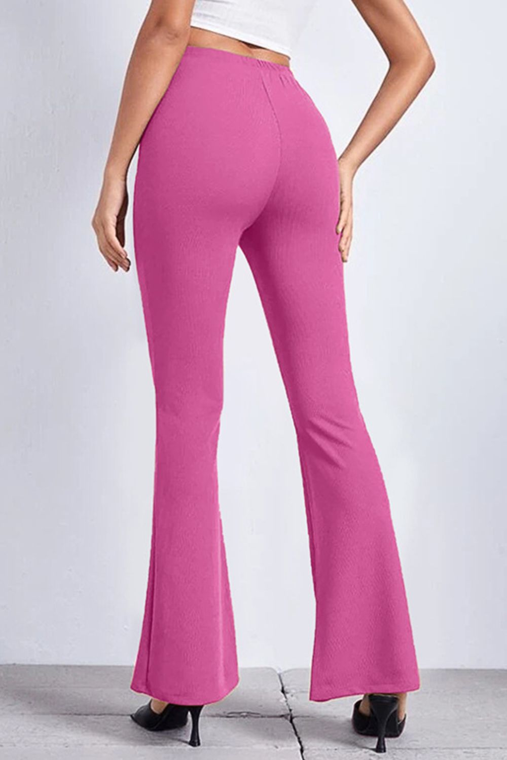 High Rise Flare Pants – Trendsi | ClozArt