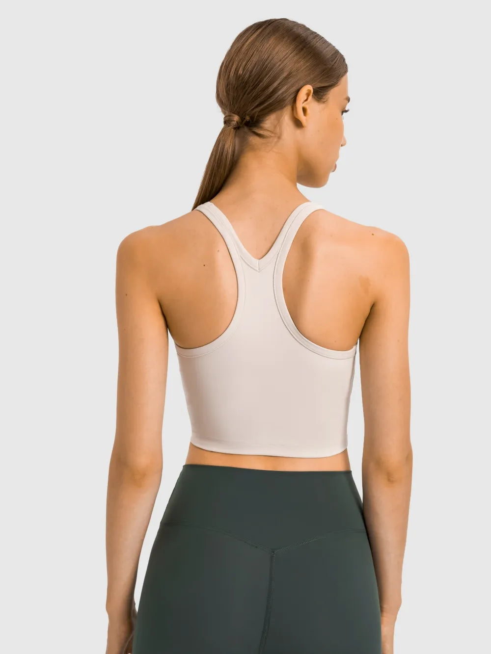 Millennia Scoop Neck Active Tank with Detachable Chest Pads – Trendsi | ClozArt
