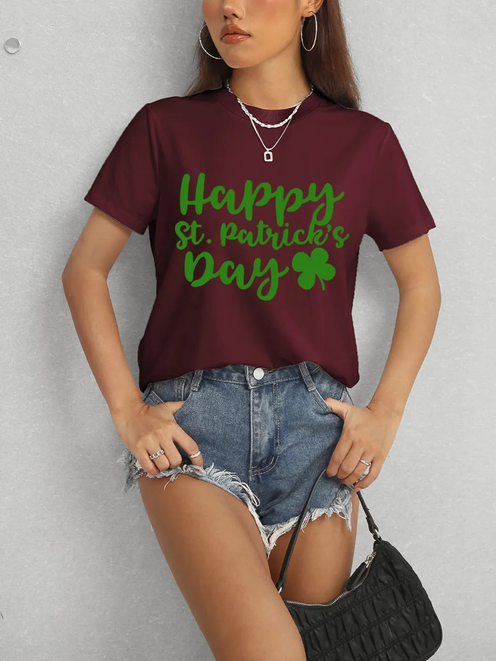 HAPPY ST. PATRICK'S DAY Short Sleeve T-Shirt – Trendsi | ClozArt