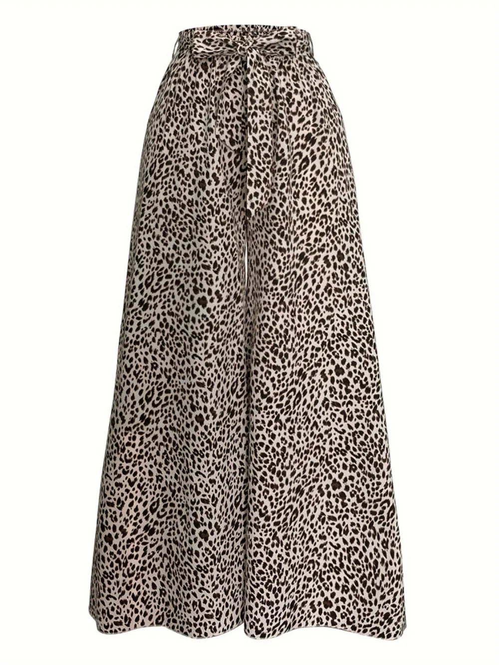 Leopard Wide Leg Pants – Trendsi | ClozArt