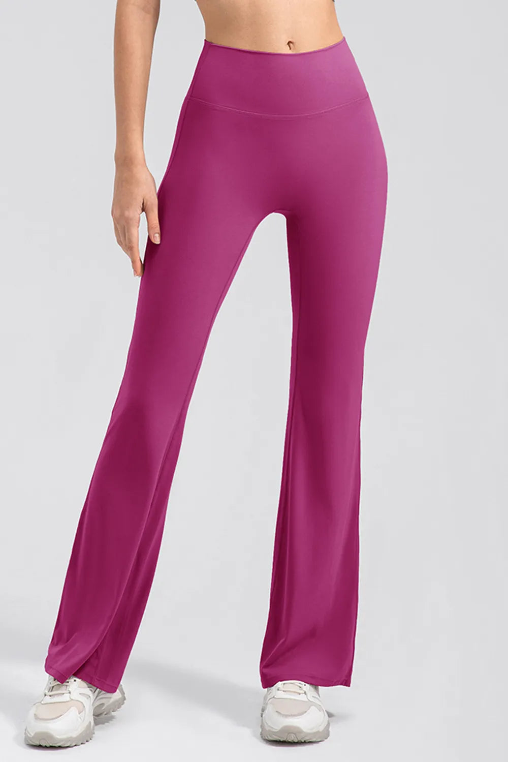 High Waist Straight Active Pants – Trendsi | ClozArt