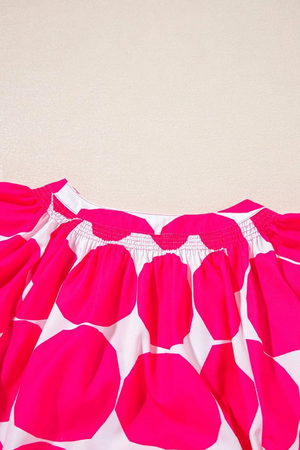 Contrast Notched Flutter Sleeve Dress – Trendsi | ClozArt