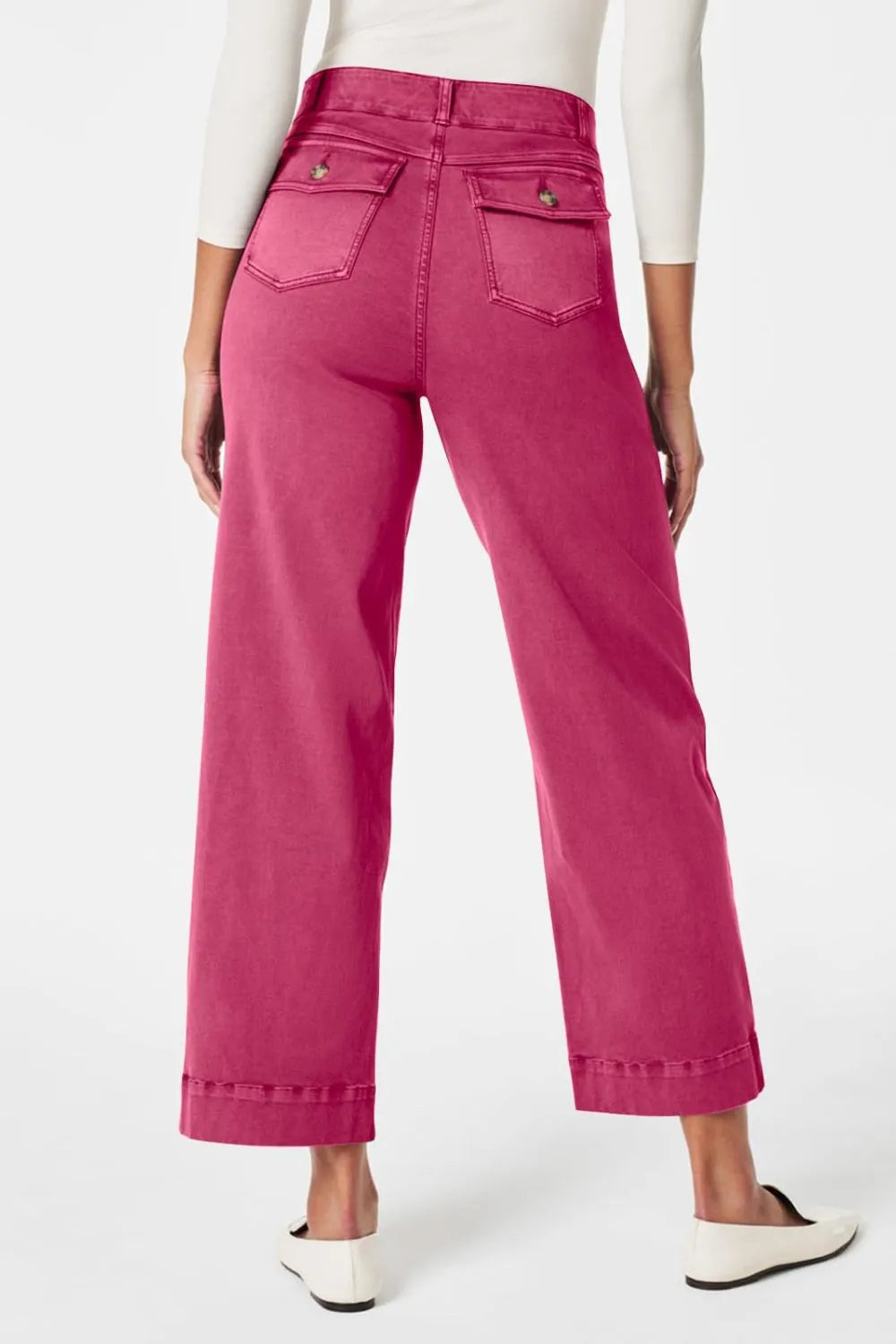 High Waist Jeans with Pockets – Trendsi | ClozArt