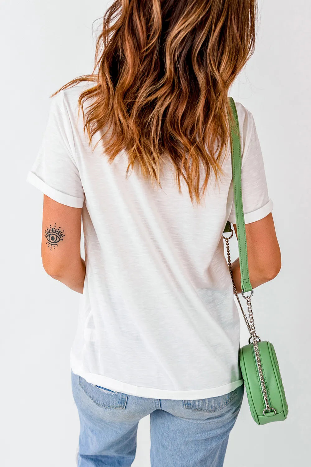 Bow Round Neck Short Sleeve T-Shirt – Trendsi | ClozArt