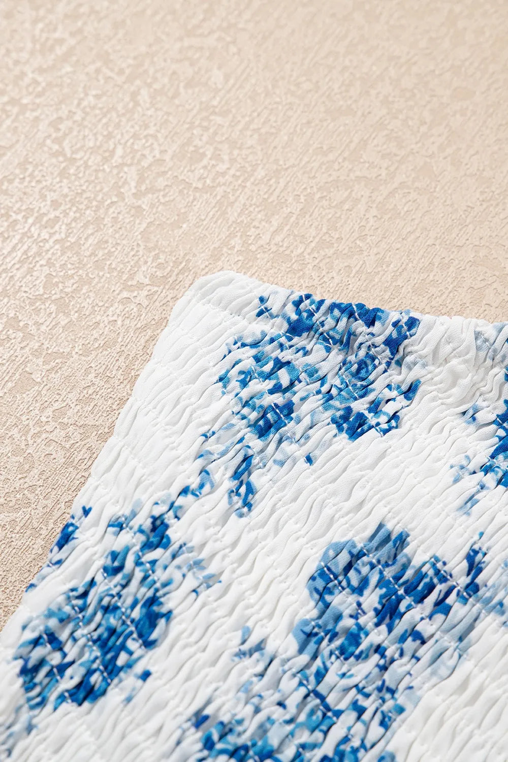 Printed Tie Shoulder Dress – Trendsi | ClozArt