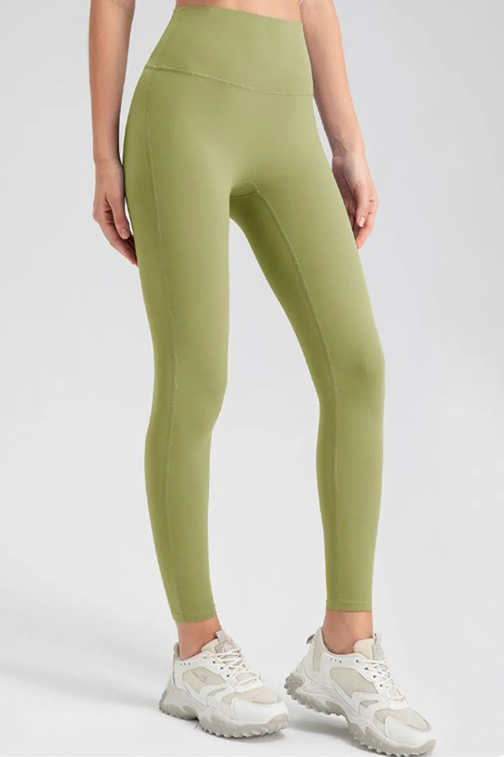 High Waist Skinny Active Pants – Trendsi | ClozArt