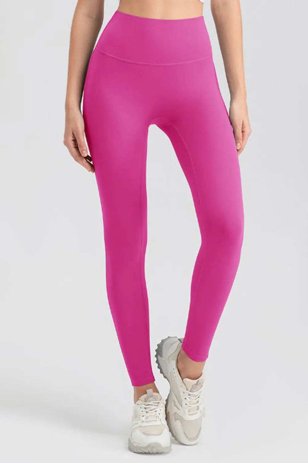 High Waist Skinny Active Pants – Trendsi | ClozArt