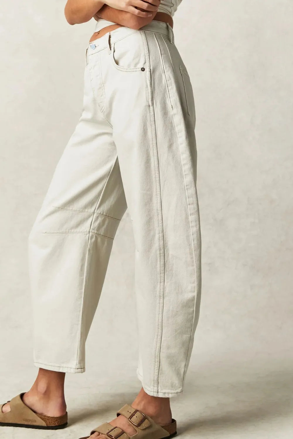 Wide Leg Jeans with Pockets – Trendsi | ClozArt