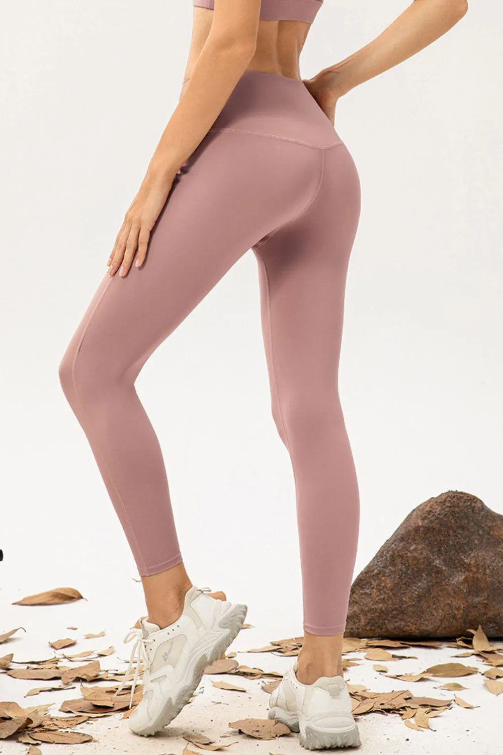 High Waist Skinny Active Pants – Trendsi | ClozArt