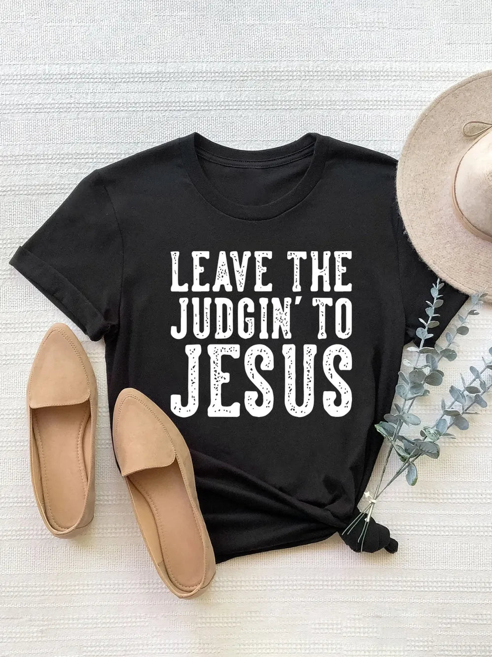 Letter Graphic Round Neck Short Sleeve T-Shirt – Trendsi | ClozArt