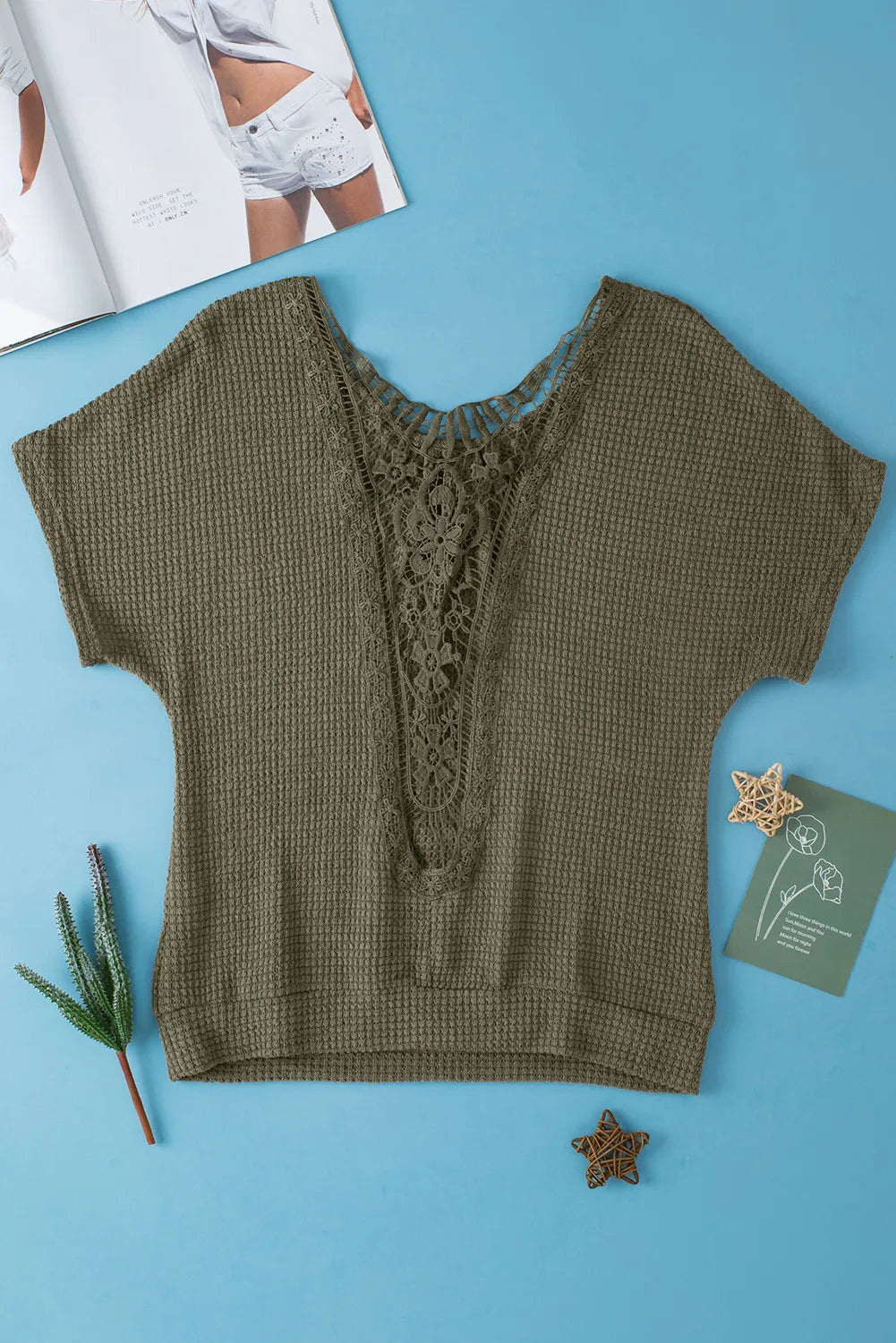 Round Neck Short Sleeve T-Shirt – Trendsi | ClozArt
