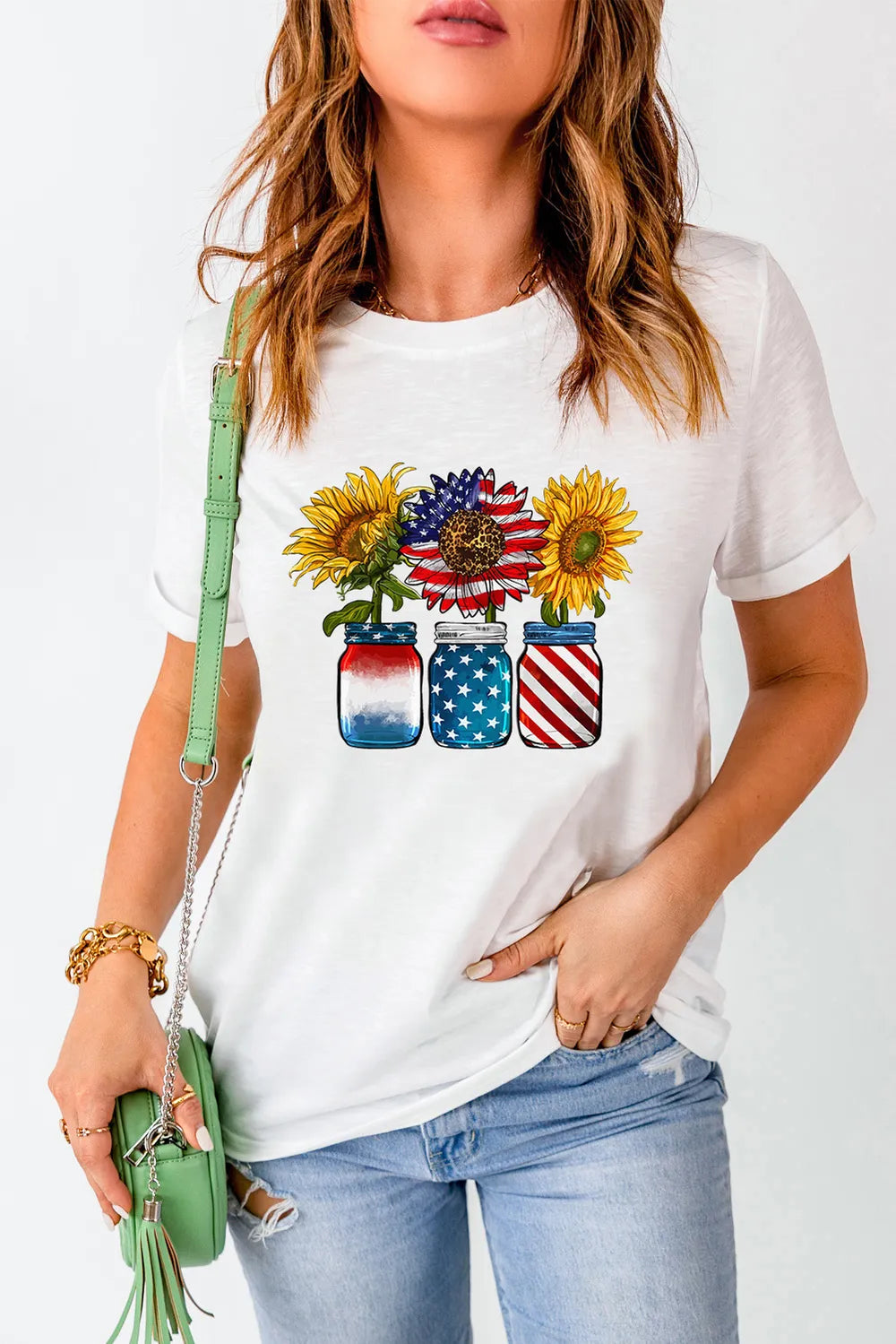 Graphic Round Neck Short Sleeve T-Shirt – Trendsi | ClozArt