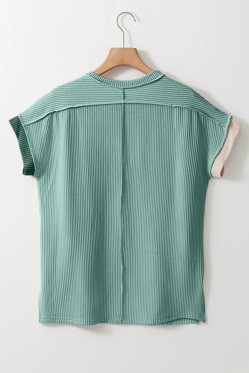 Color Block Round Neck Short Sleeve T-Shirt – Trendsi | ClozArt