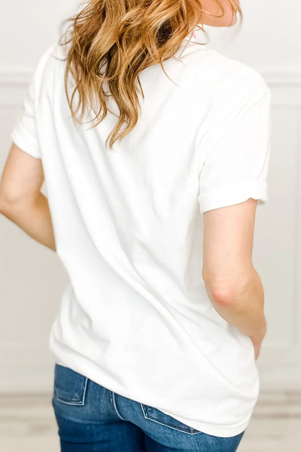 Bow Graphic Round Neck Short Sleeve T-Shirt – Trendsi | ClozArt